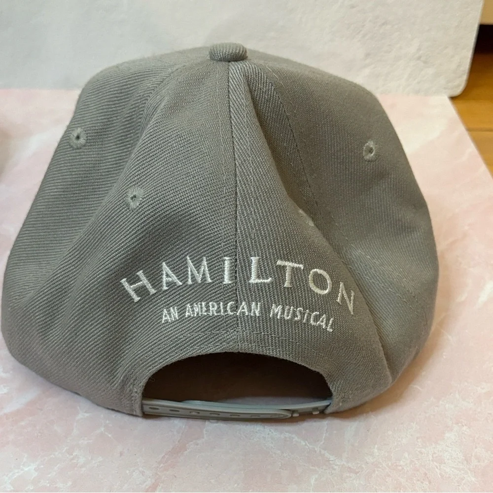 Hamilton Kids Gray Hat with Red Embroidery